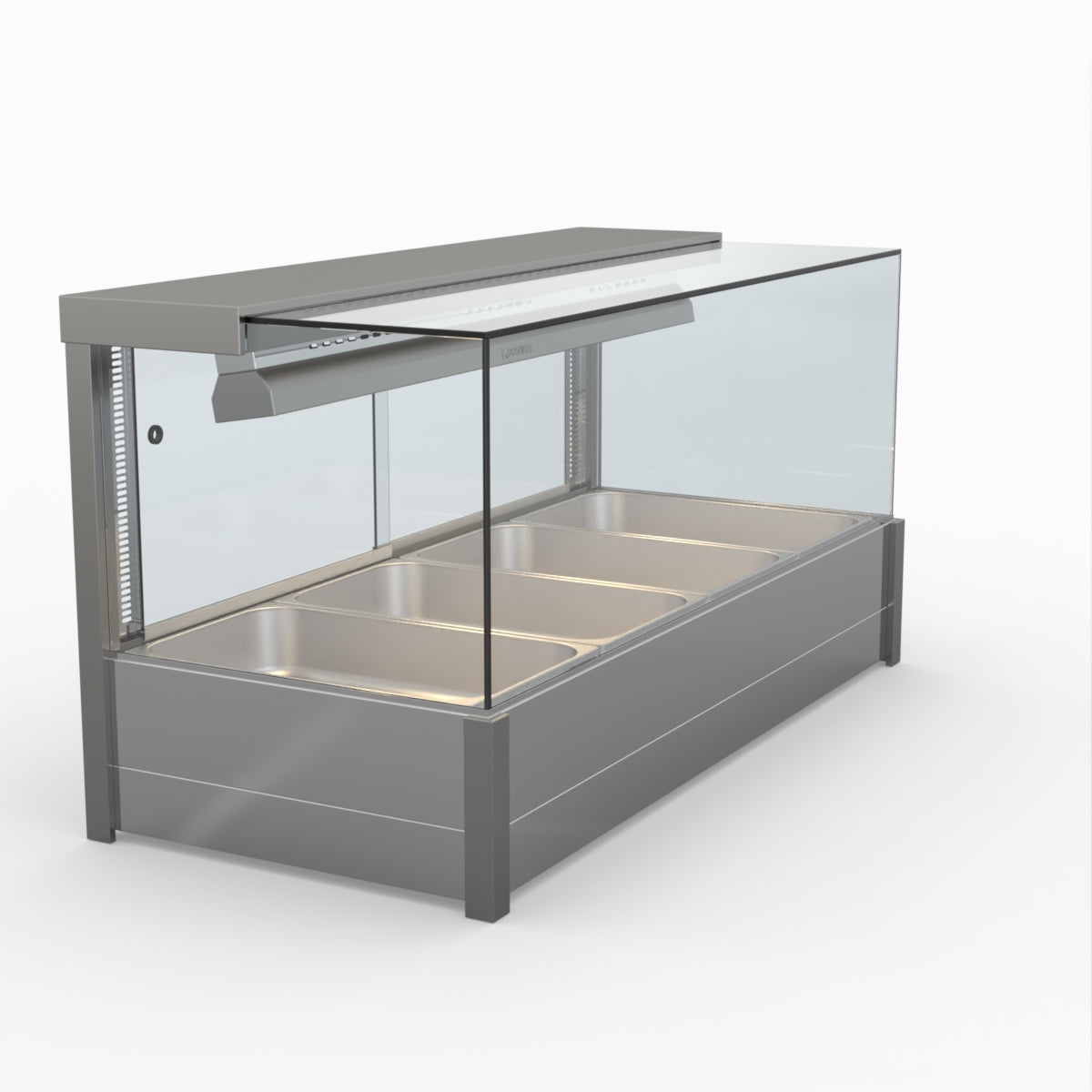 Bonvue Square Countertop Wet And Dry Bain Marie BM14SC