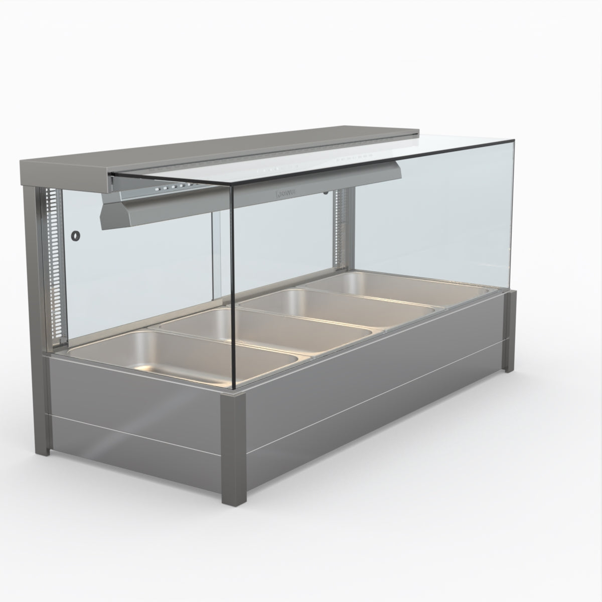 Bonvue Square Countertop Wet And Dry Bain Marie BM14SC