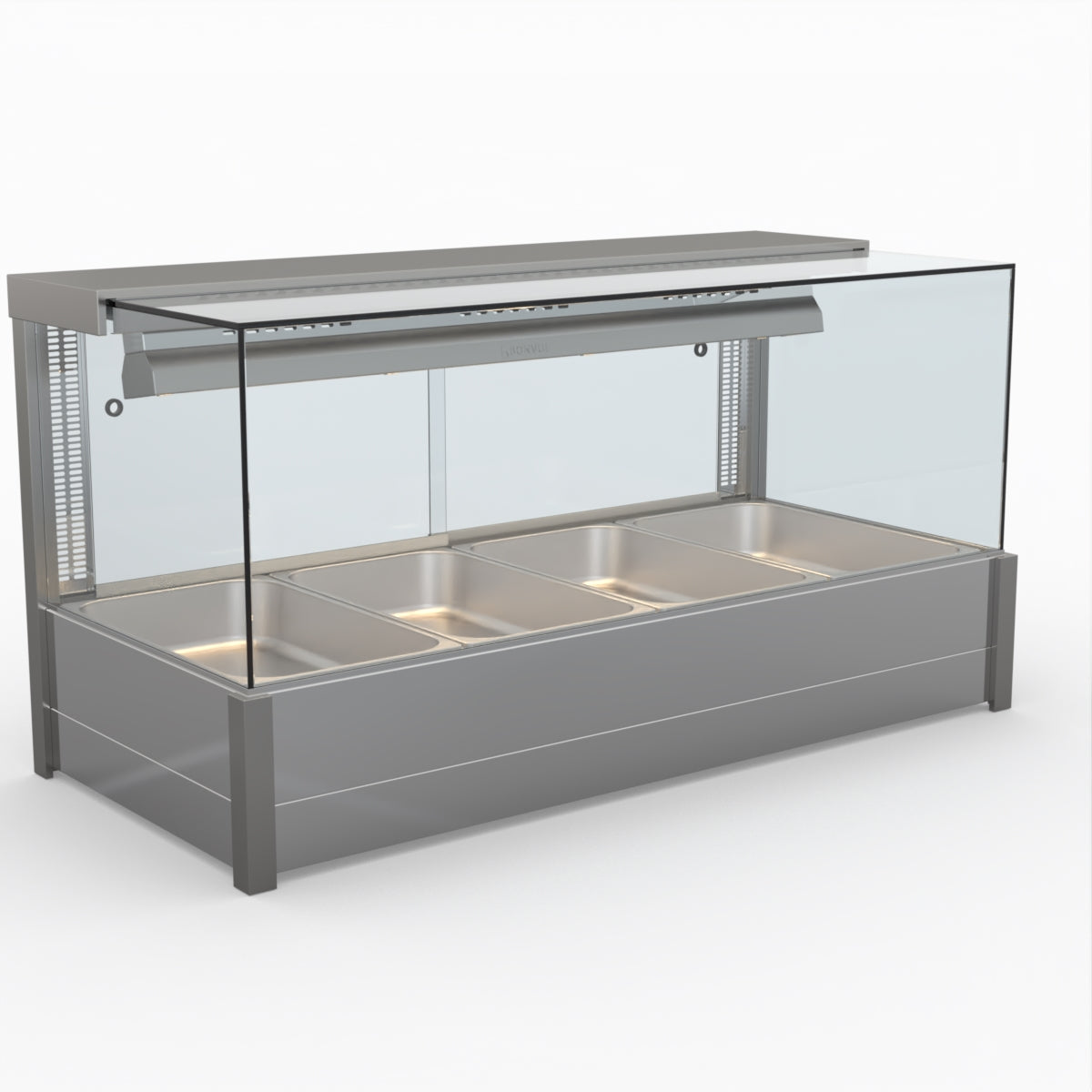 Bonvue Square Countertop Wet And Dry Bain Marie BM14SC