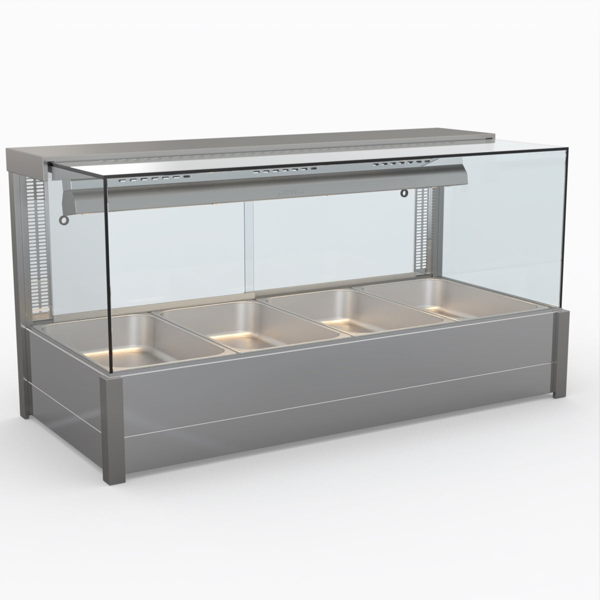 Bonvue Square Countertop Wet And Dry Bain Marie BM14SC