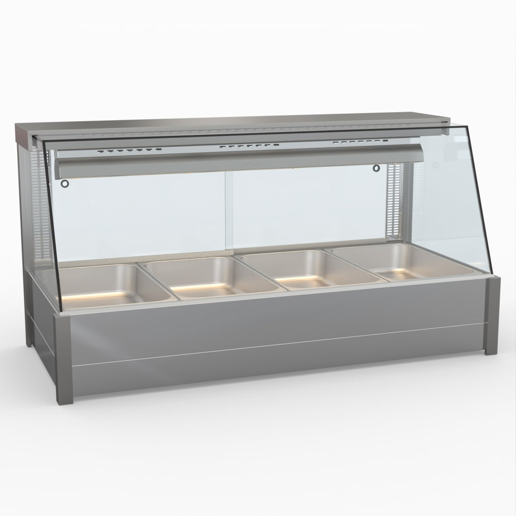 Bonvue Angled Countertop Wet And Dry Bain Marie BM14TC