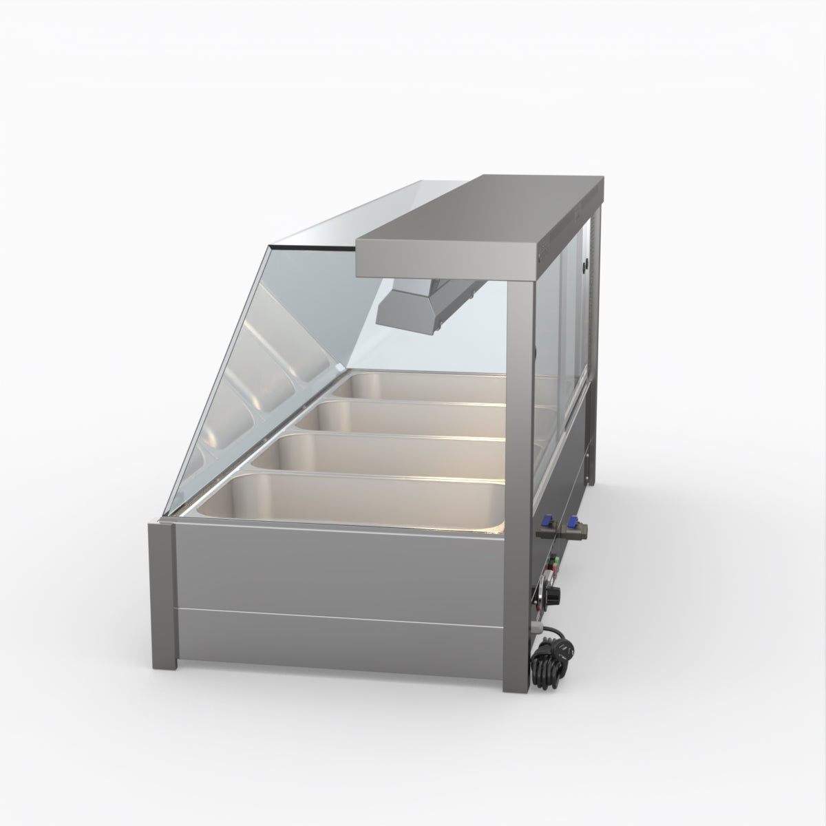 Bonvue Angled Countertop Wet And Dry Bain Marie BM14TC