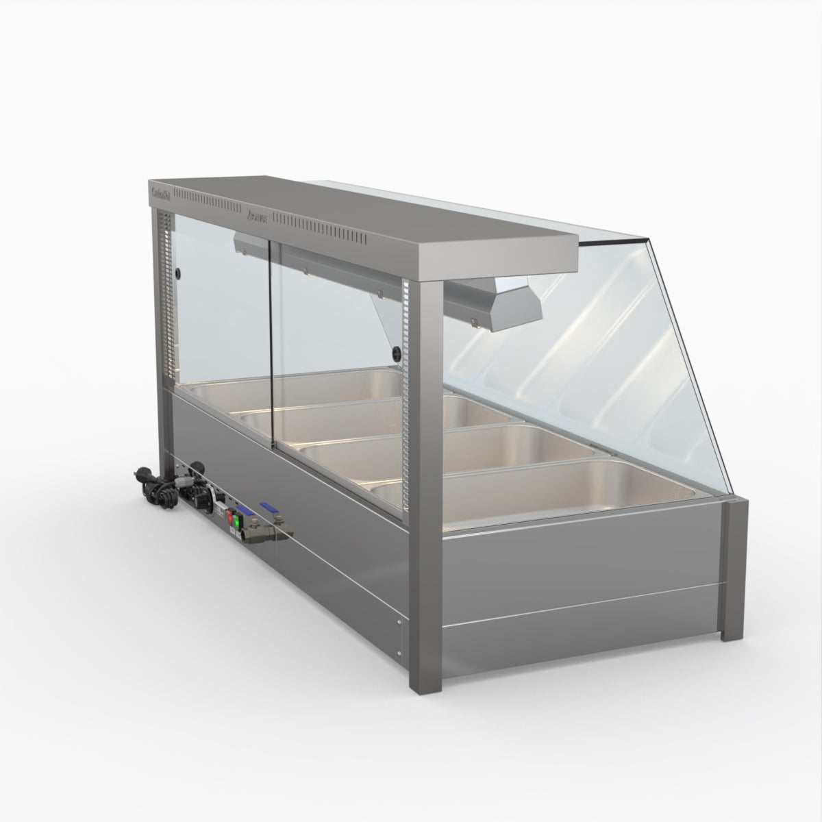 Bonvue Angled Countertop Wet And Dry Bain Marie BM14TC