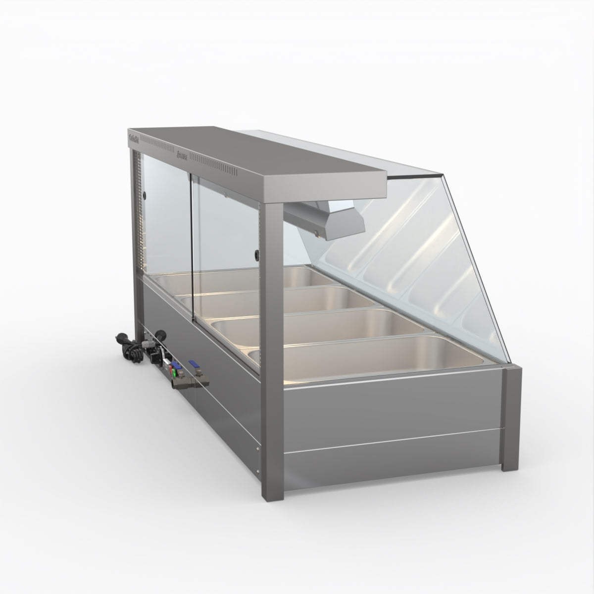 Bonvue Angled Countertop Wet And Dry Bain Marie BM14TC