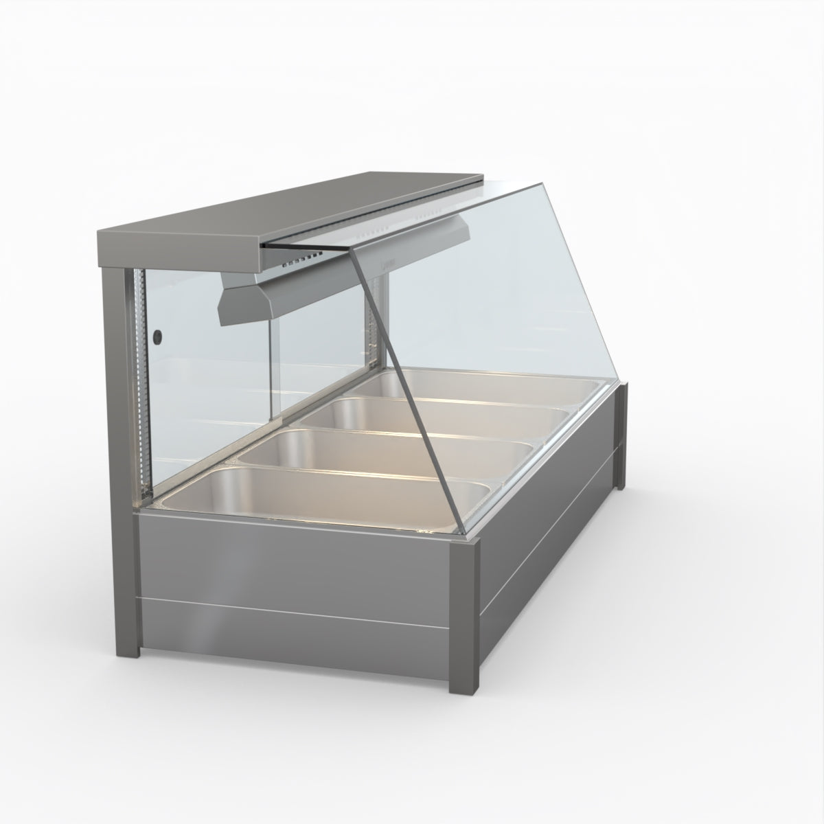 Bonvue Angled Countertop Wet And Dry Bain Marie BM14TC