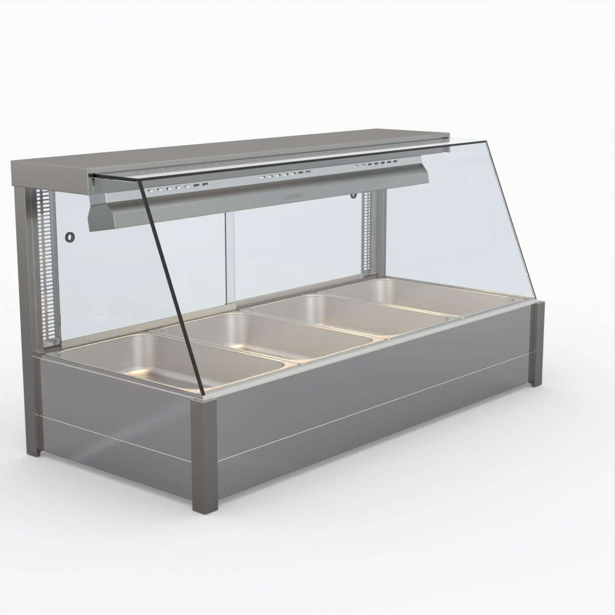 Bonvue Angled Countertop Wet And Dry Bain Marie BM14TC