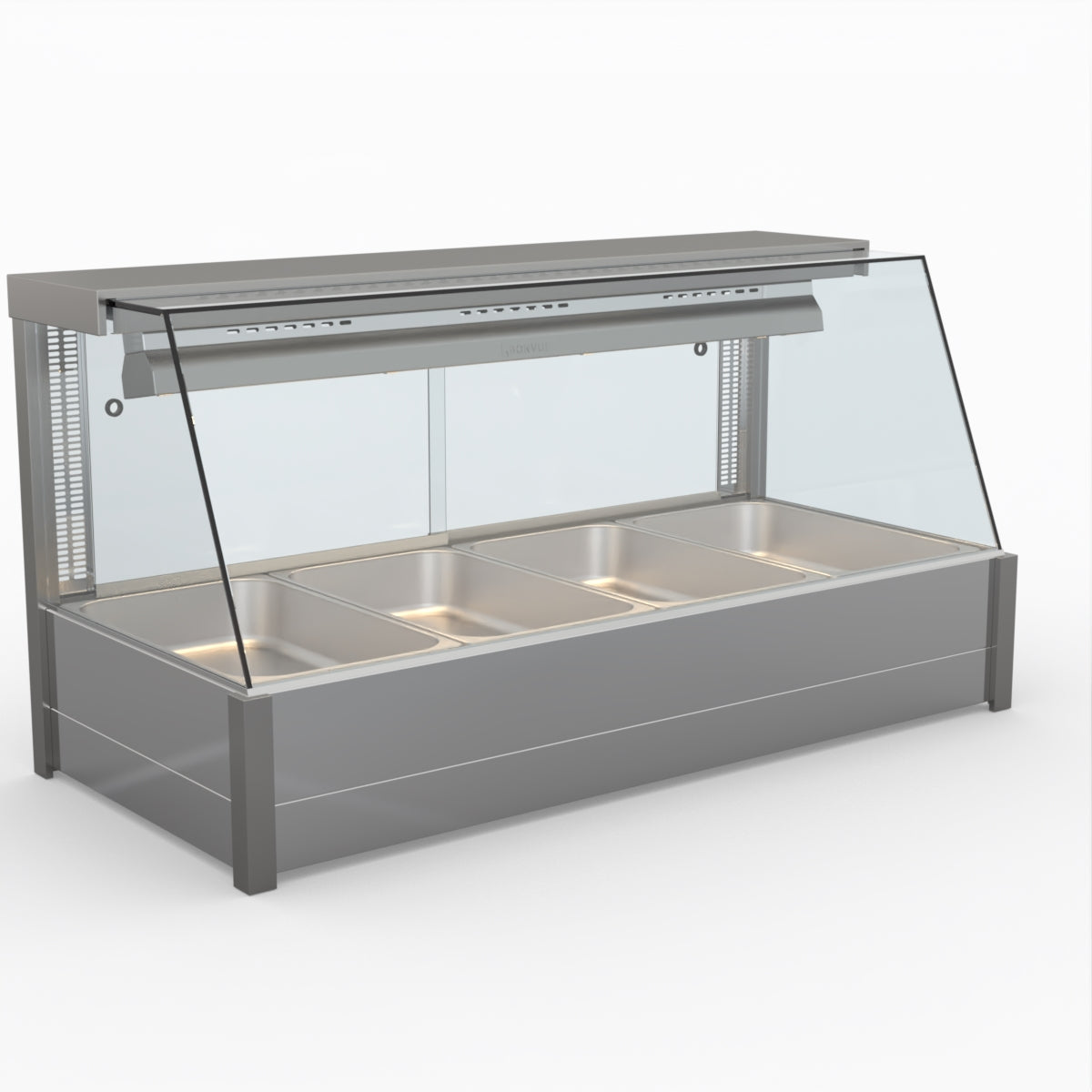 Bonvue Angled Countertop Wet And Dry Bain Marie BM14TC