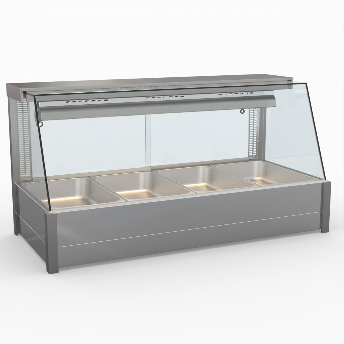 Bonvue Angled Countertop Wet And Dry Bain Marie BM14TC