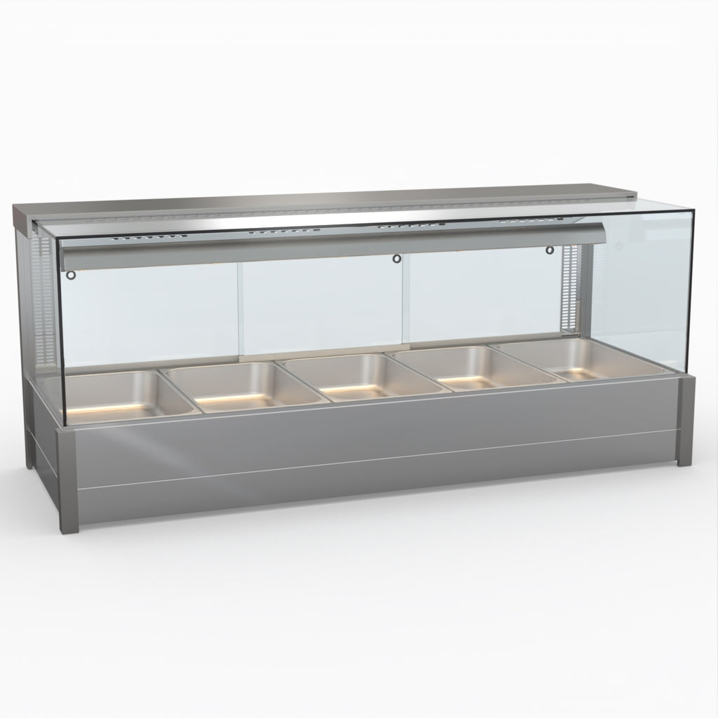 Bonvue Square Countertop Wet And Dry Bain Marie BM17SC