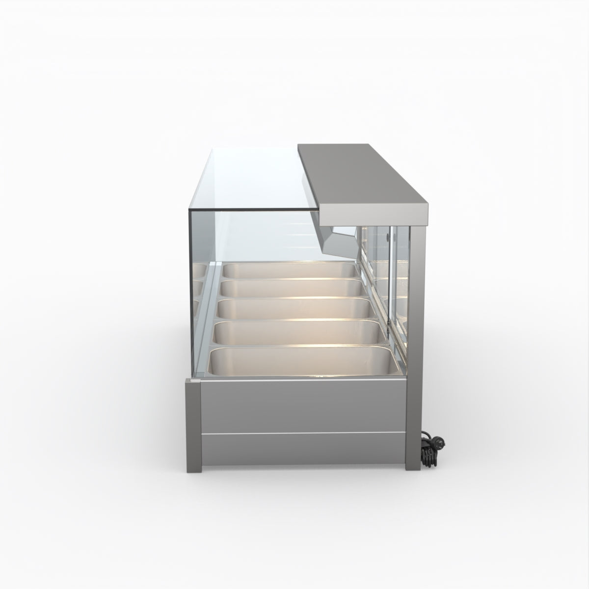Bonvue Square Countertop Wet And Dry Bain Marie BM17SC