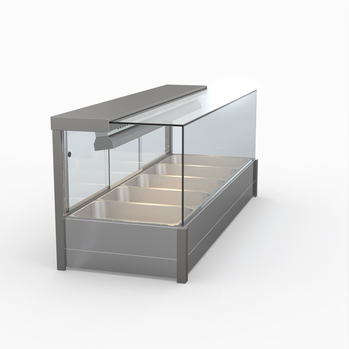 Bonvue Square Countertop Wet And Dry Bain Marie BM17SC