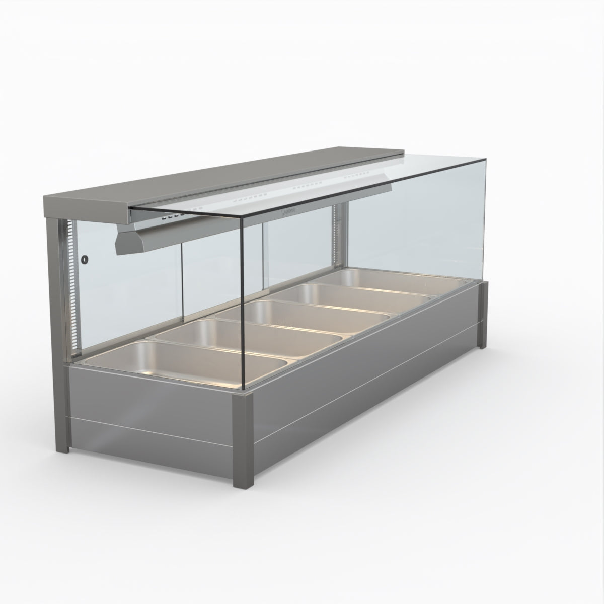 Bonvue Square Countertop Wet And Dry Bain Marie BM17SC