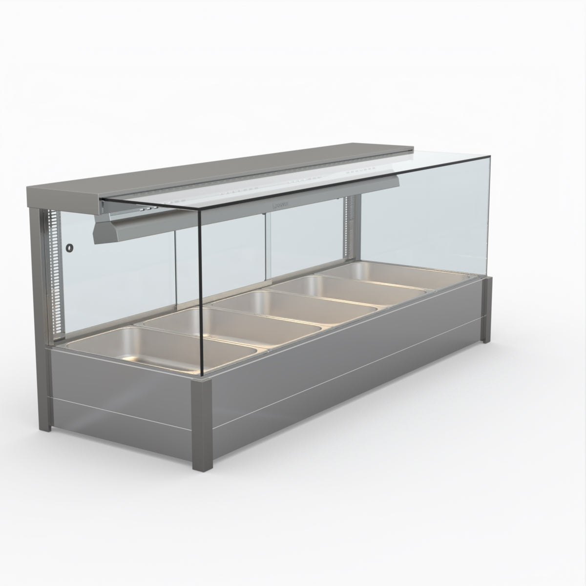 Bonvue Square Countertop Wet And Dry Bain Marie BM17SC