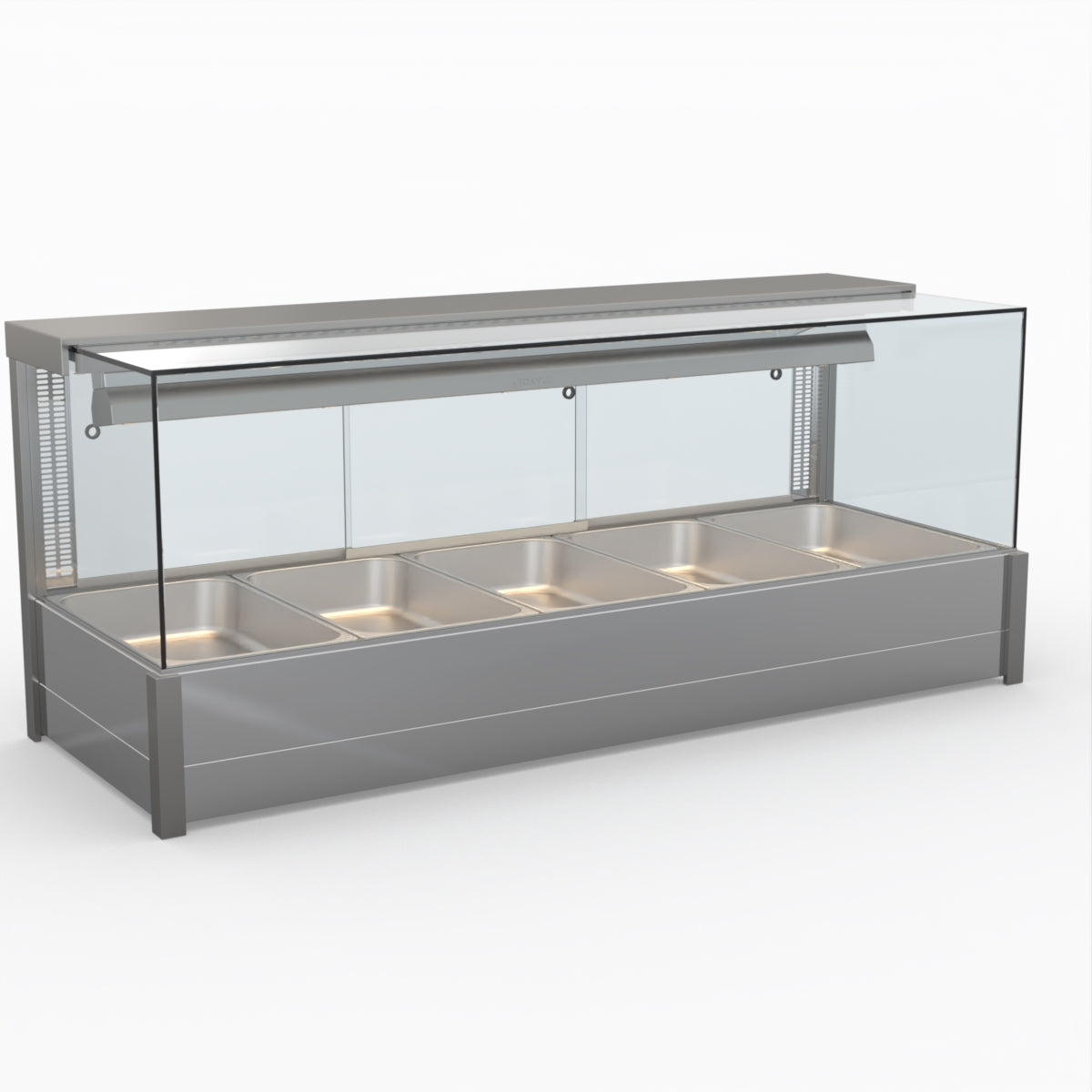 Bonvue Square Countertop Wet And Dry Bain Marie BM17SC
