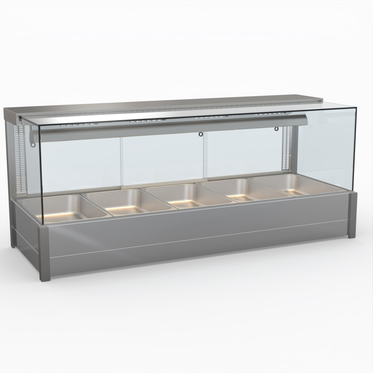Bonvue Square Countertop Wet And Dry Bain Marie BM17SC