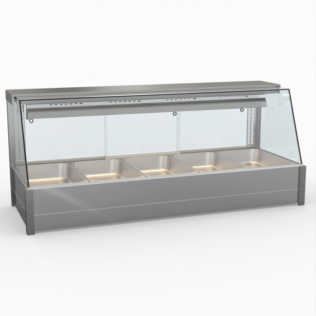 Bonvue Angled Countertop Wet And Dry Bain Marie BM17TC