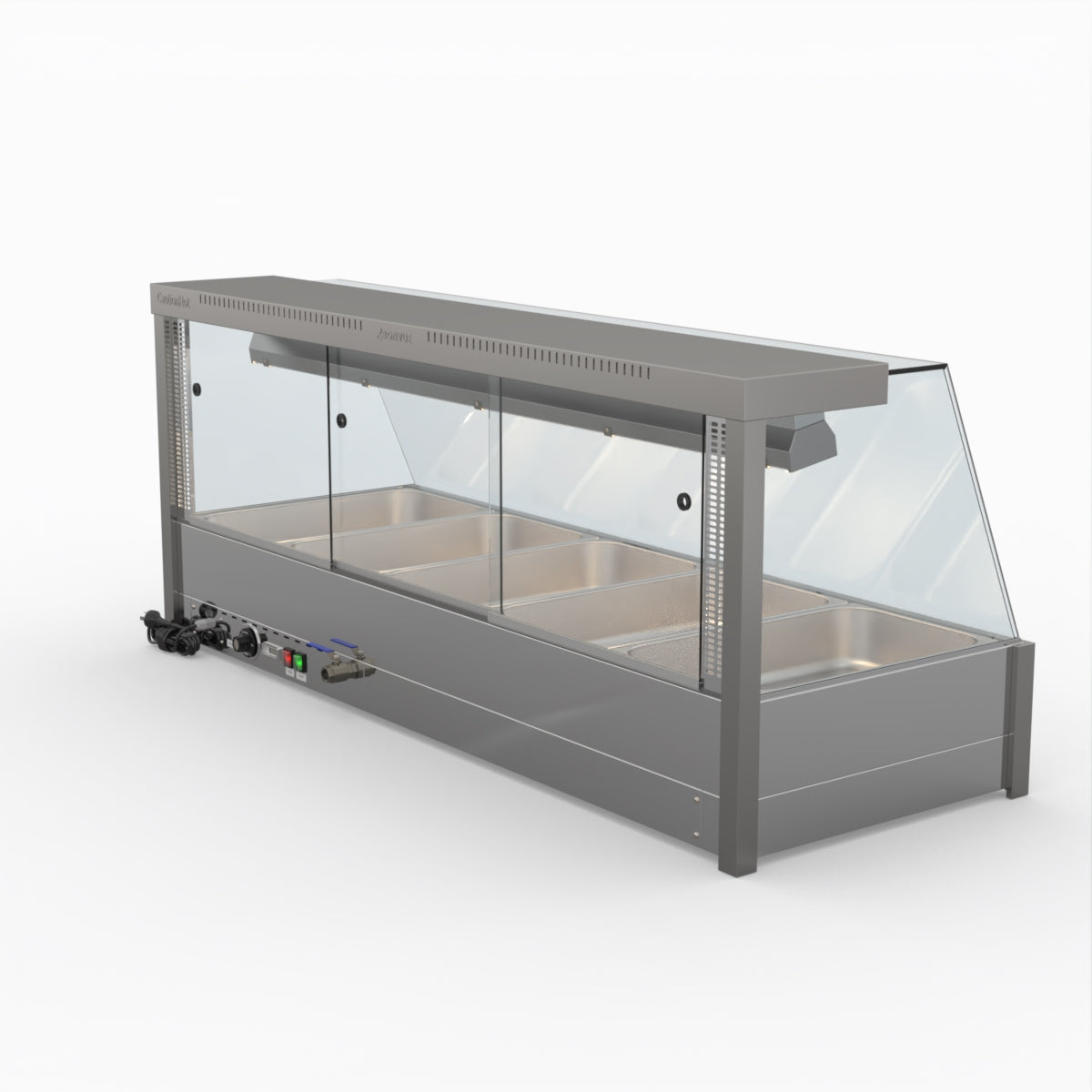 Bonvue Angled Countertop Wet And Dry Bain Marie BM17TC
