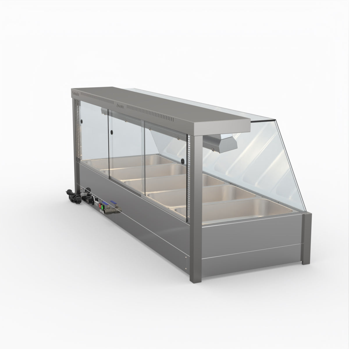 Bonvue Angled Countertop Wet And Dry Bain Marie BM17TC