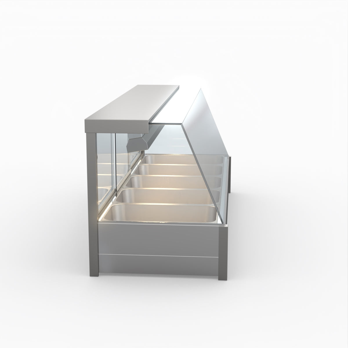Bonvue Angled Countertop Wet And Dry Bain Marie BM17TC