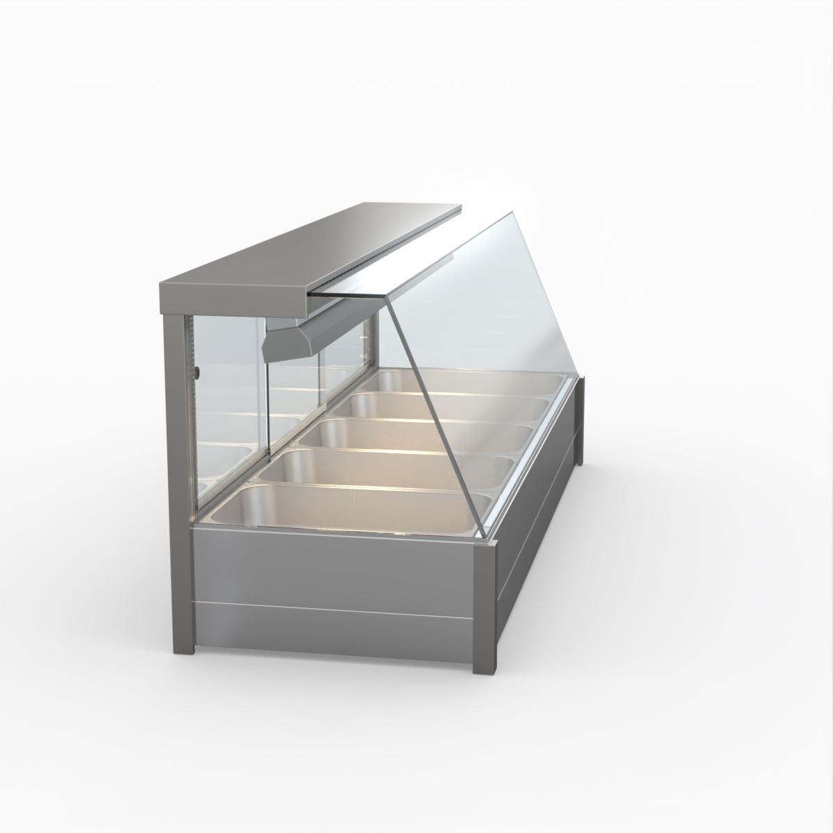 Bonvue Angled Countertop Wet And Dry Bain Marie BM17TC