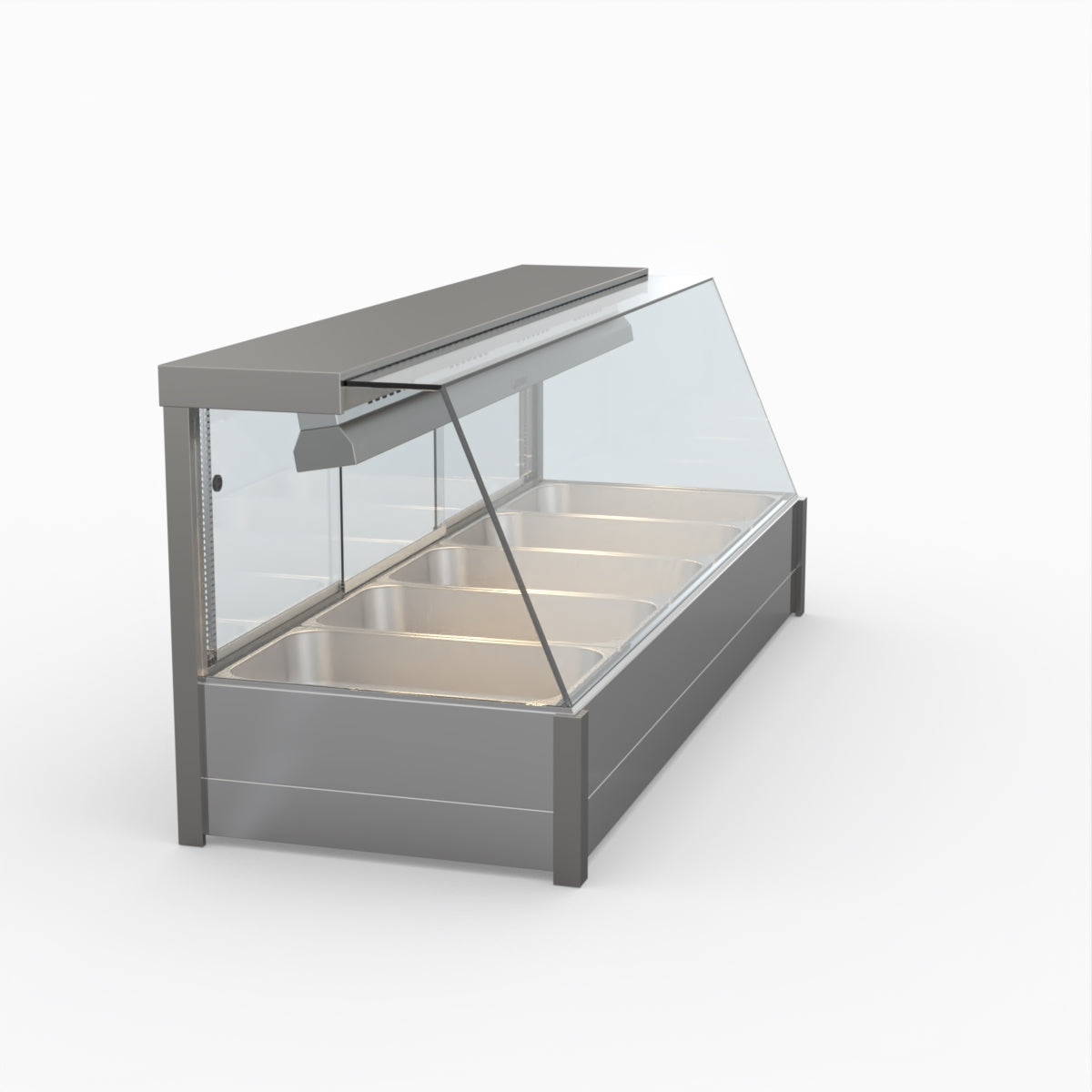 Bonvue Angled Countertop Wet And Dry Bain Marie BM17TC
