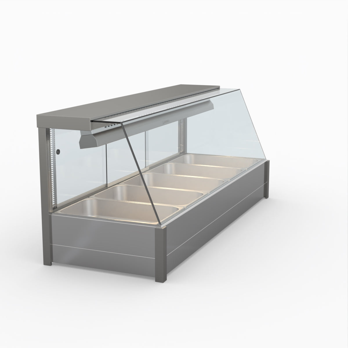 Bonvue Angled Countertop Wet And Dry Bain Marie BM17TC