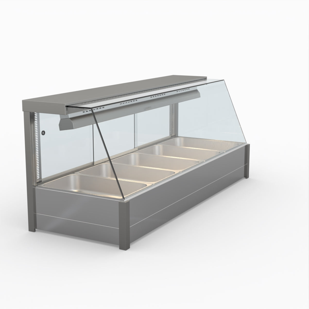 Bonvue Angled Countertop Wet And Dry Bain Marie BM17TC