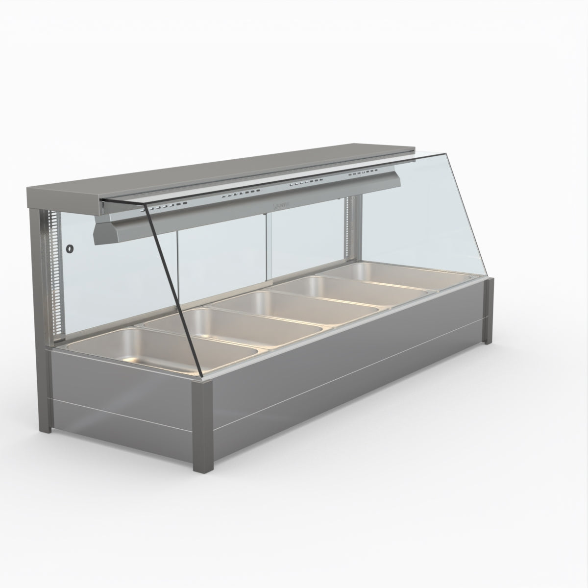 Bonvue Angled Countertop Wet And Dry Bain Marie BM17TC