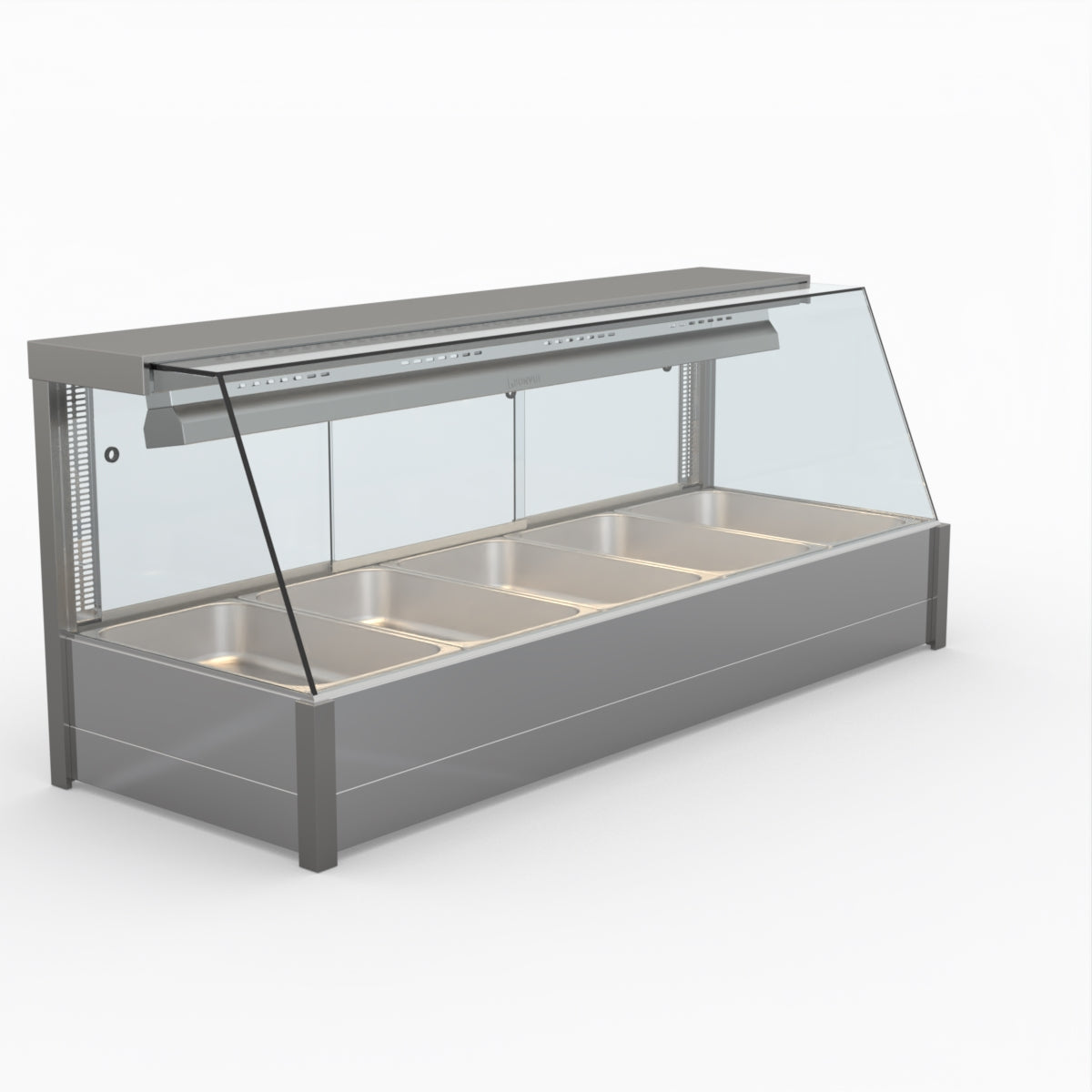 Bonvue Angled Countertop Wet And Dry Bain Marie BM17TC