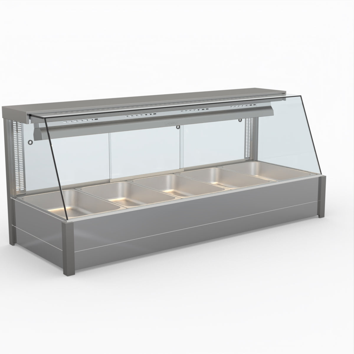 Bonvue Angled Countertop Wet And Dry Bain Marie BM17TC