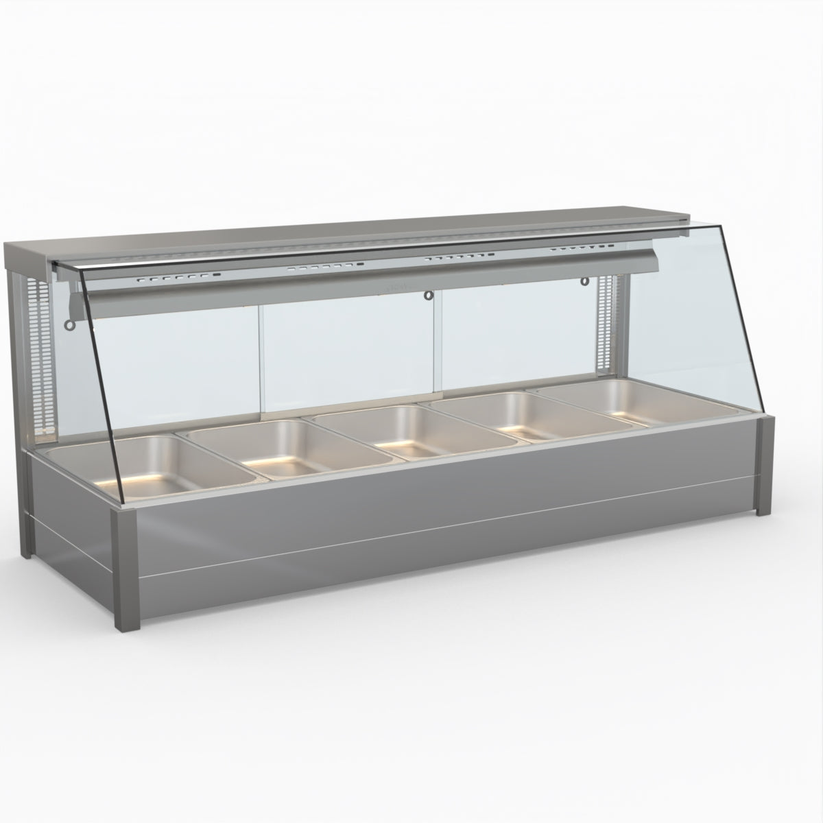 Bonvue Angled Countertop Wet And Dry Bain Marie BM17TC