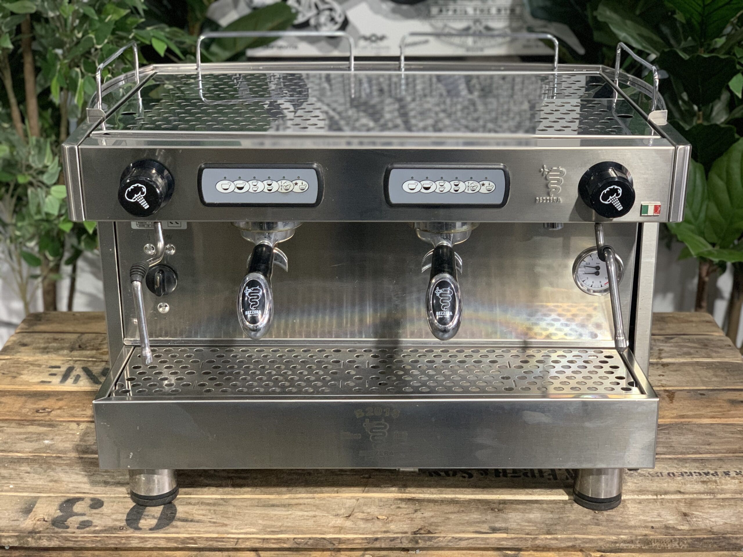 Bezzera B2013 2 Group Stainless Steel Espresso Coffee Machine - 15153