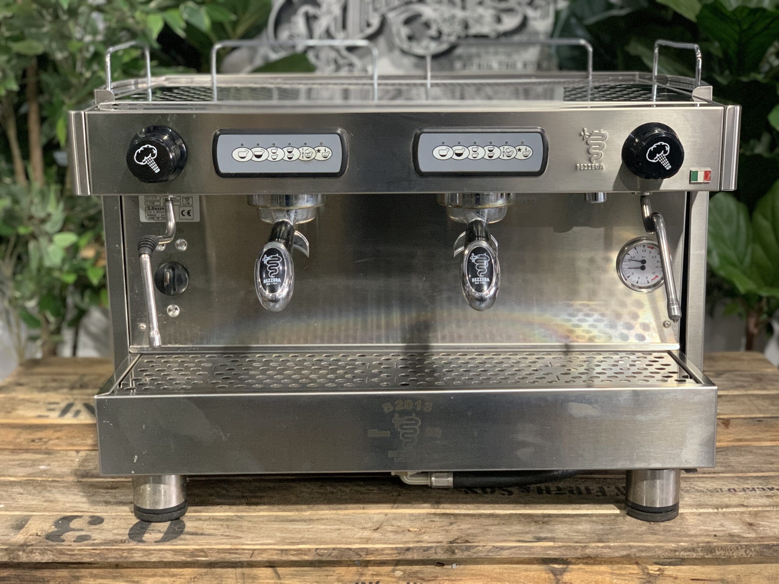 Bezzera B2013 2 Group Stainless Steel Espresso Coffee Machine - 15153