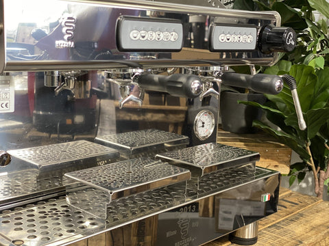 Bezerra C2013 w. Wega Handles - 2 Group Commercial Espresso Machine - Stainless