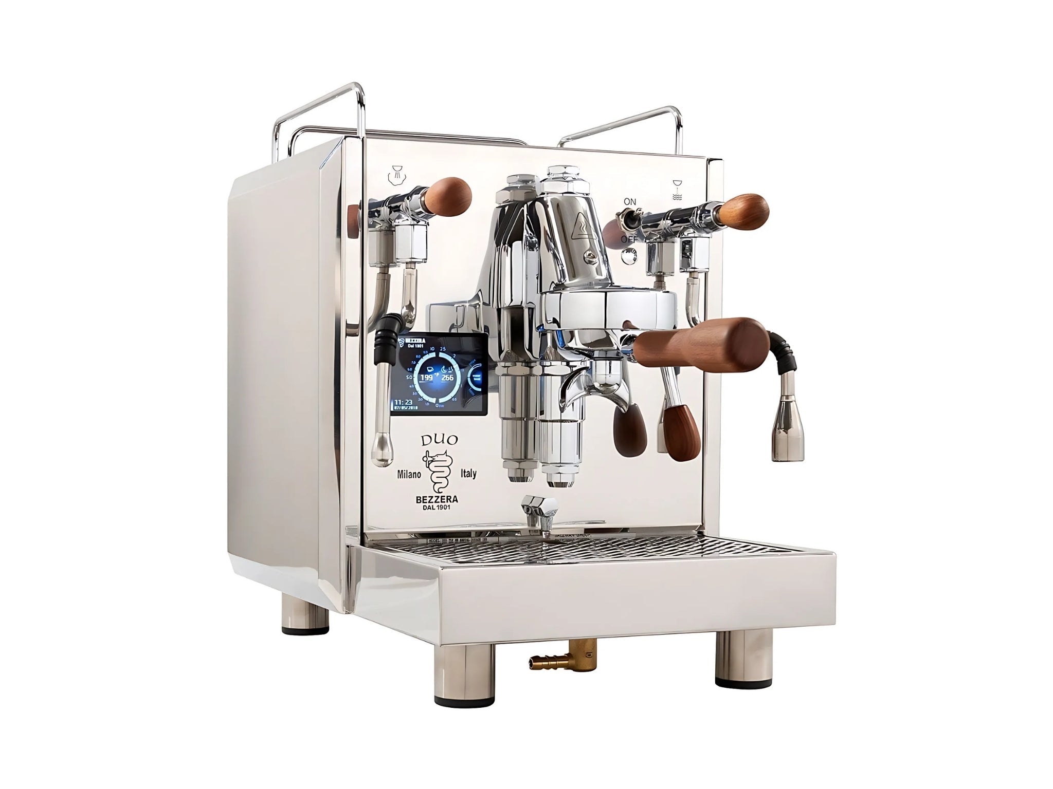 Bezzera Duo MN - 1 Group Commercial Espresso Machine - Stainless Steel