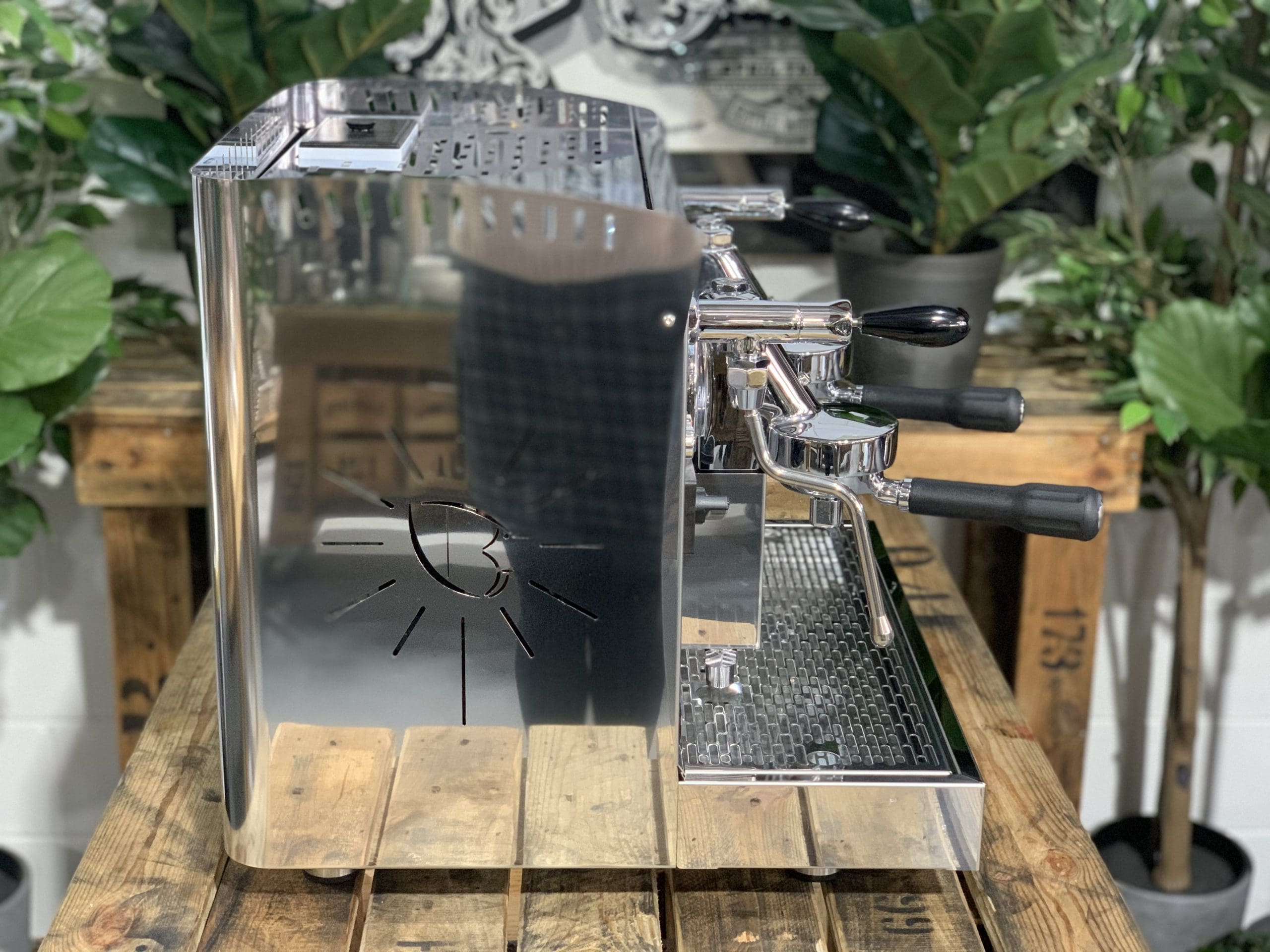 Brugnetti Giulia Compact Tank - 2 Group Commercial Espresso Machine