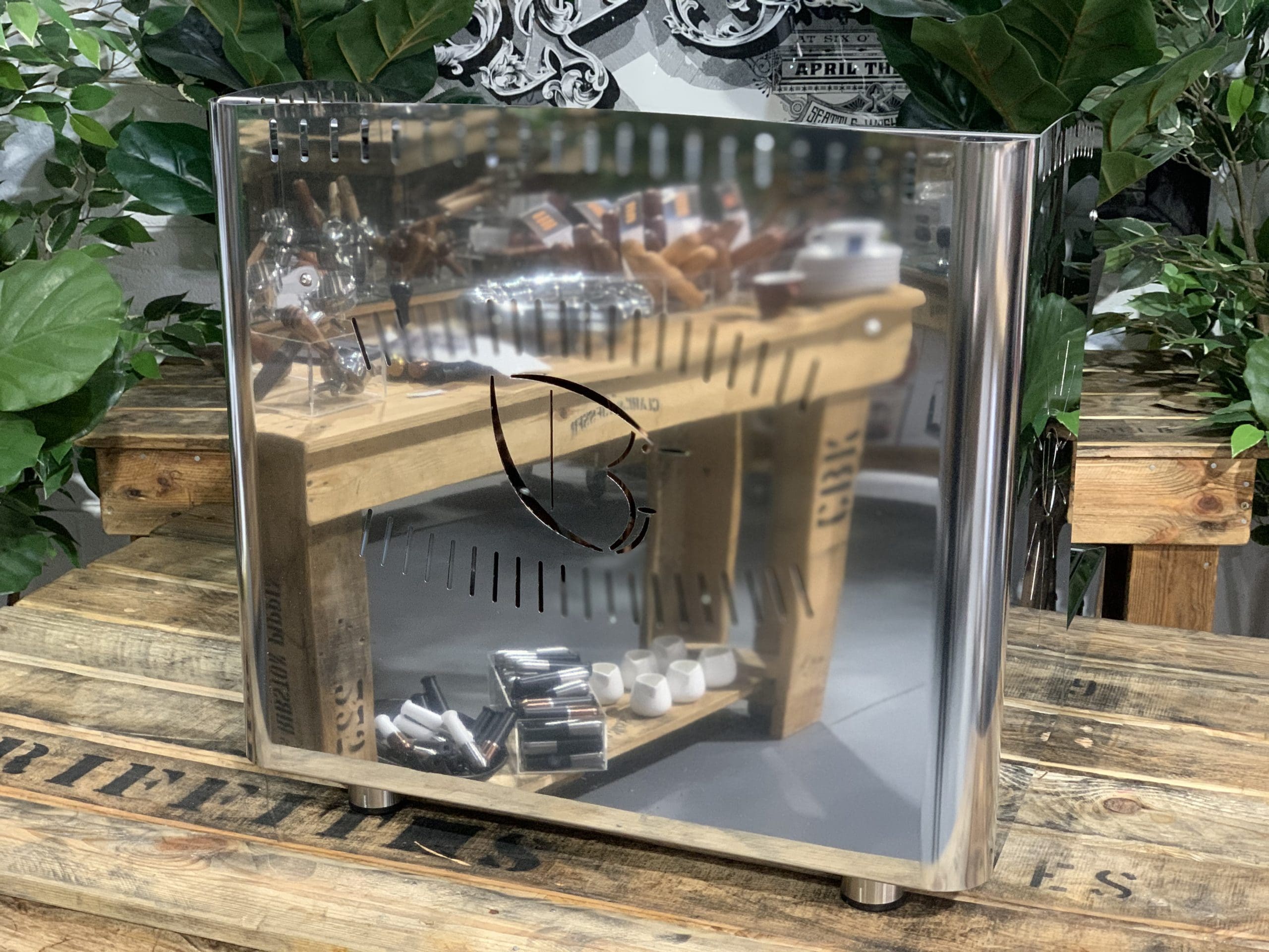 Brugnetti Giulia Compact Tank - 2 Group Commercial Espresso Machine