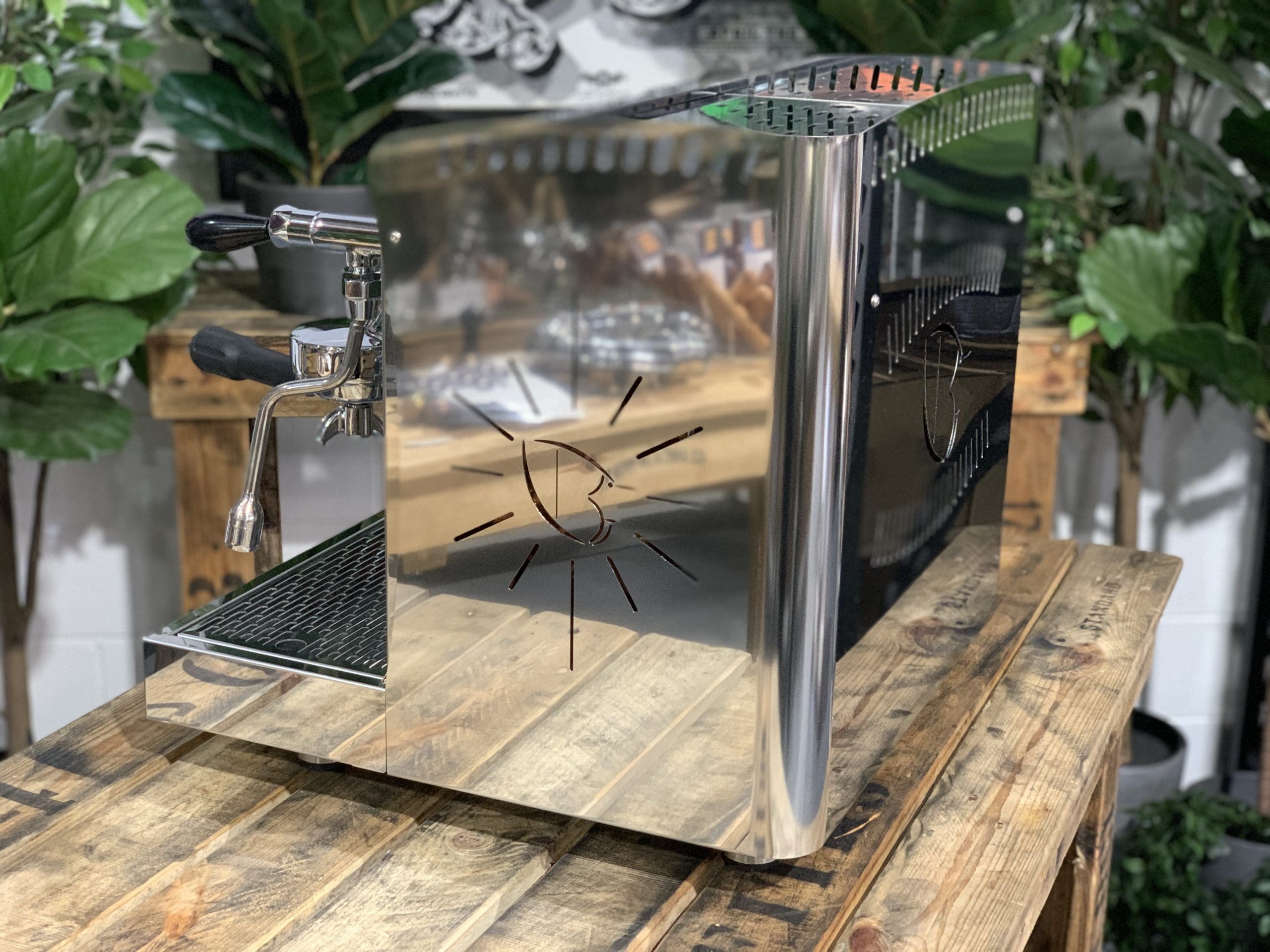 Brugnetti Giulia Compact Tank - 2 Group Commercial Espresso Machine