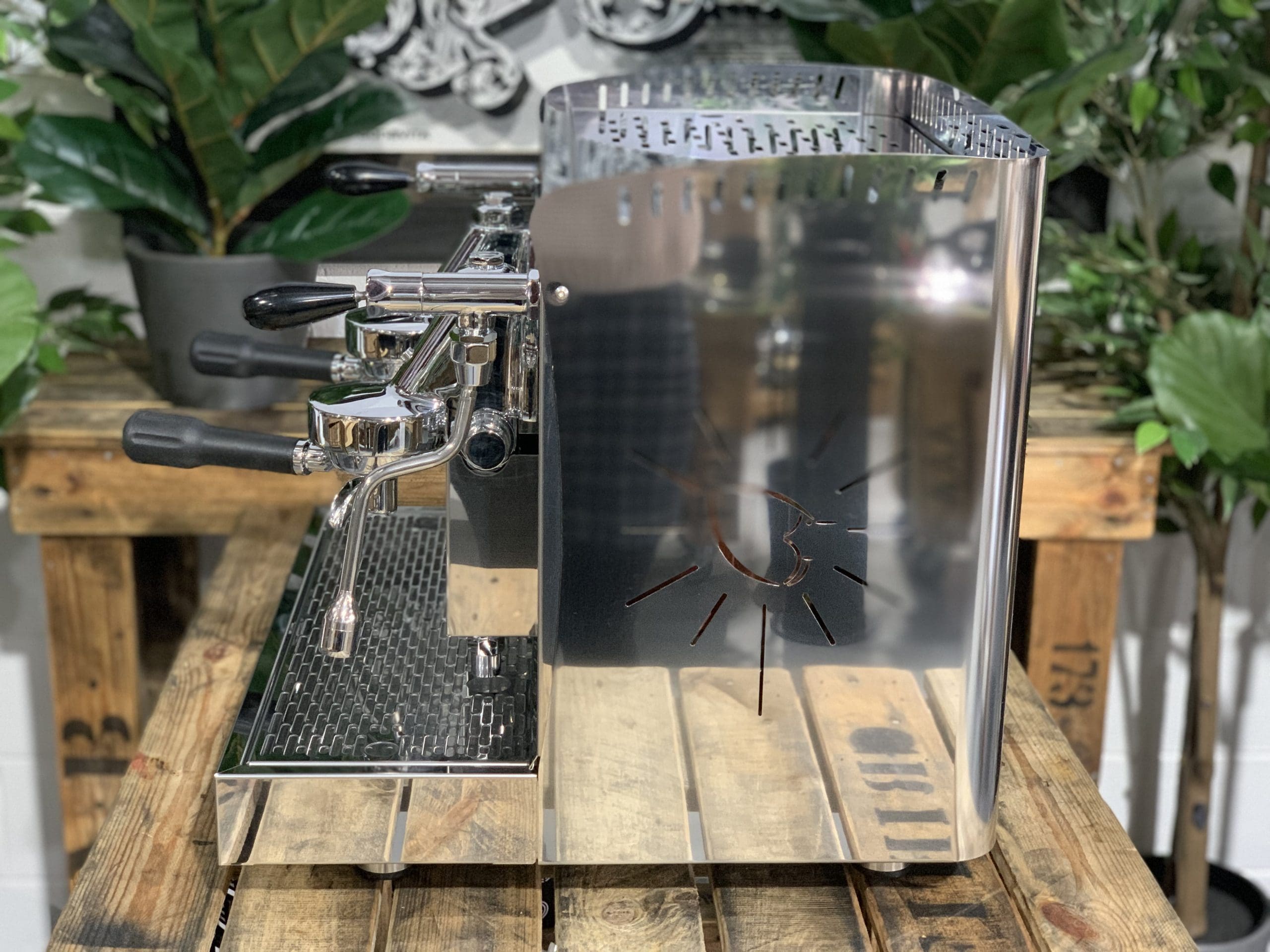 Brugnetti Giulia Compact Tank - 2 Group Commercial Espresso Machine