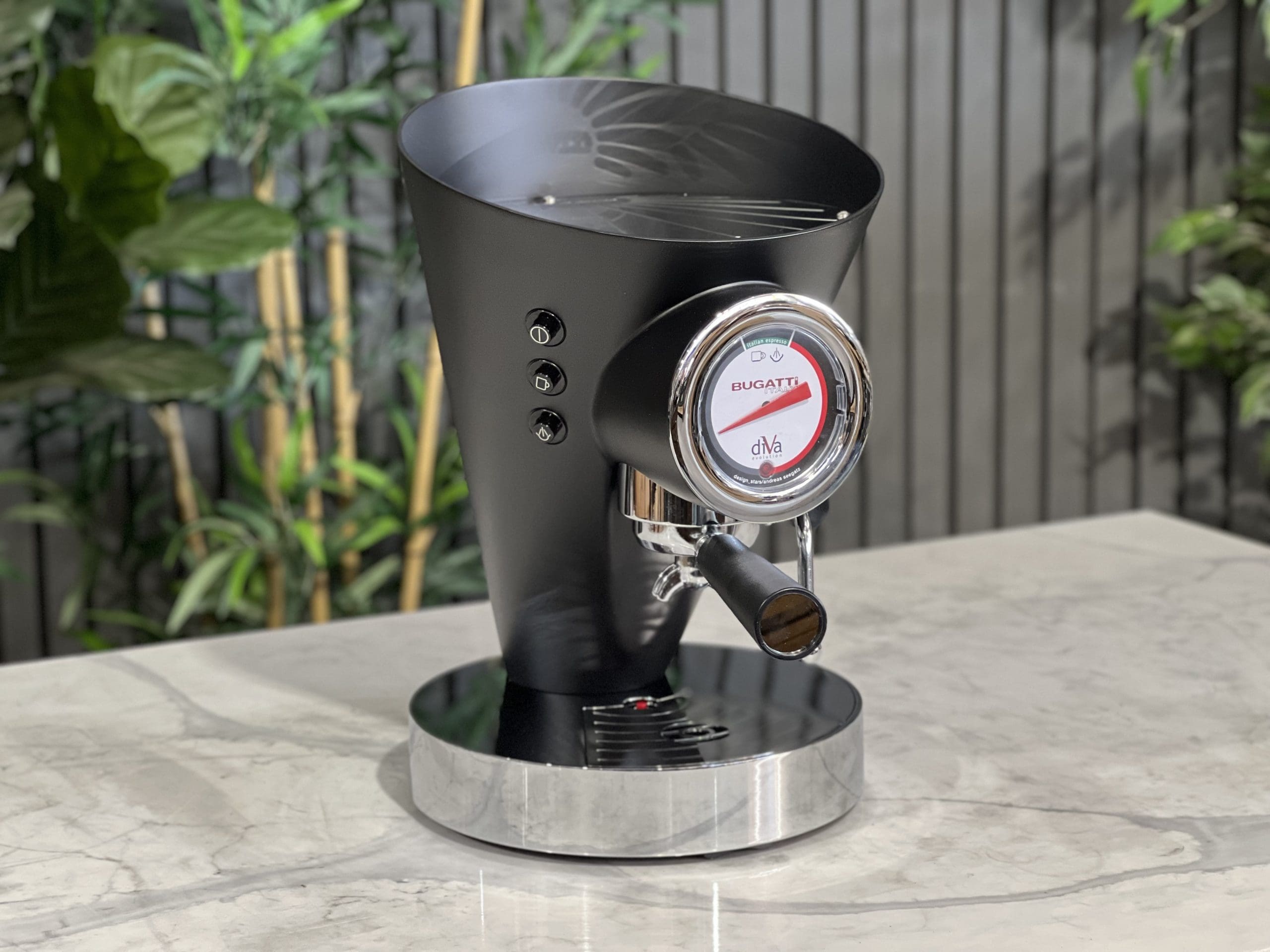 Bugatti Diva - 1 Group Commercial Espresso Machine - Black