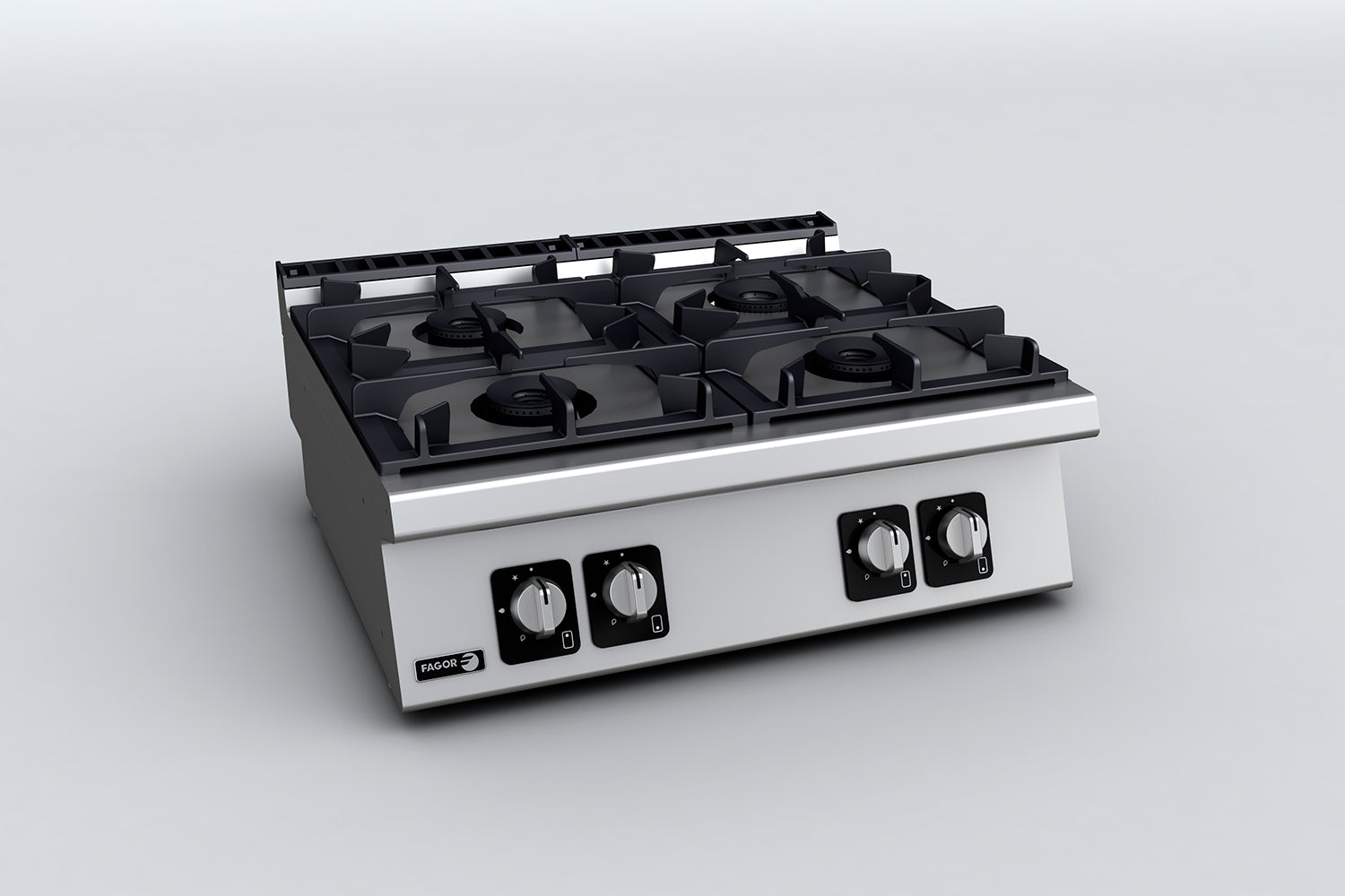 Fagor 700 Series CG7-H Natural Gas Burner SS Boiling Top - 4 or 6 Burner