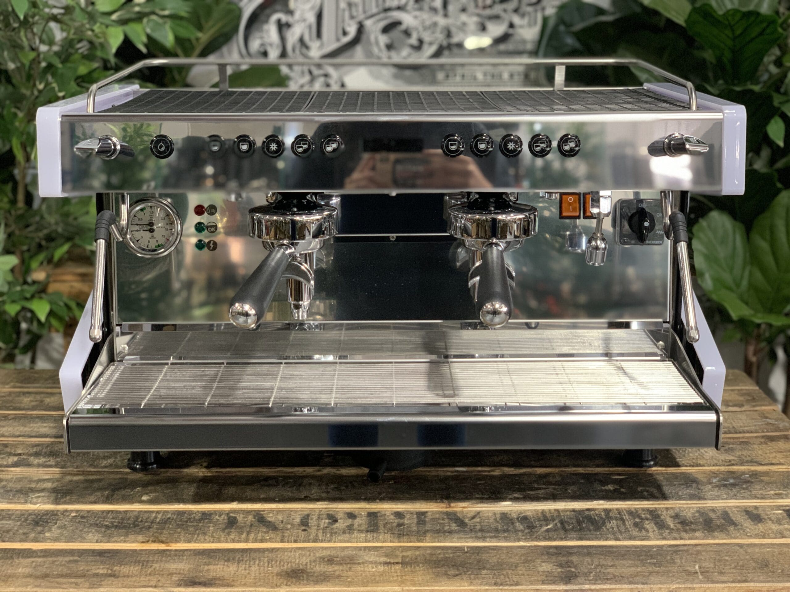 CIME CO-03 Neo E61 - 2 Group Commercial Espresso Machine - White