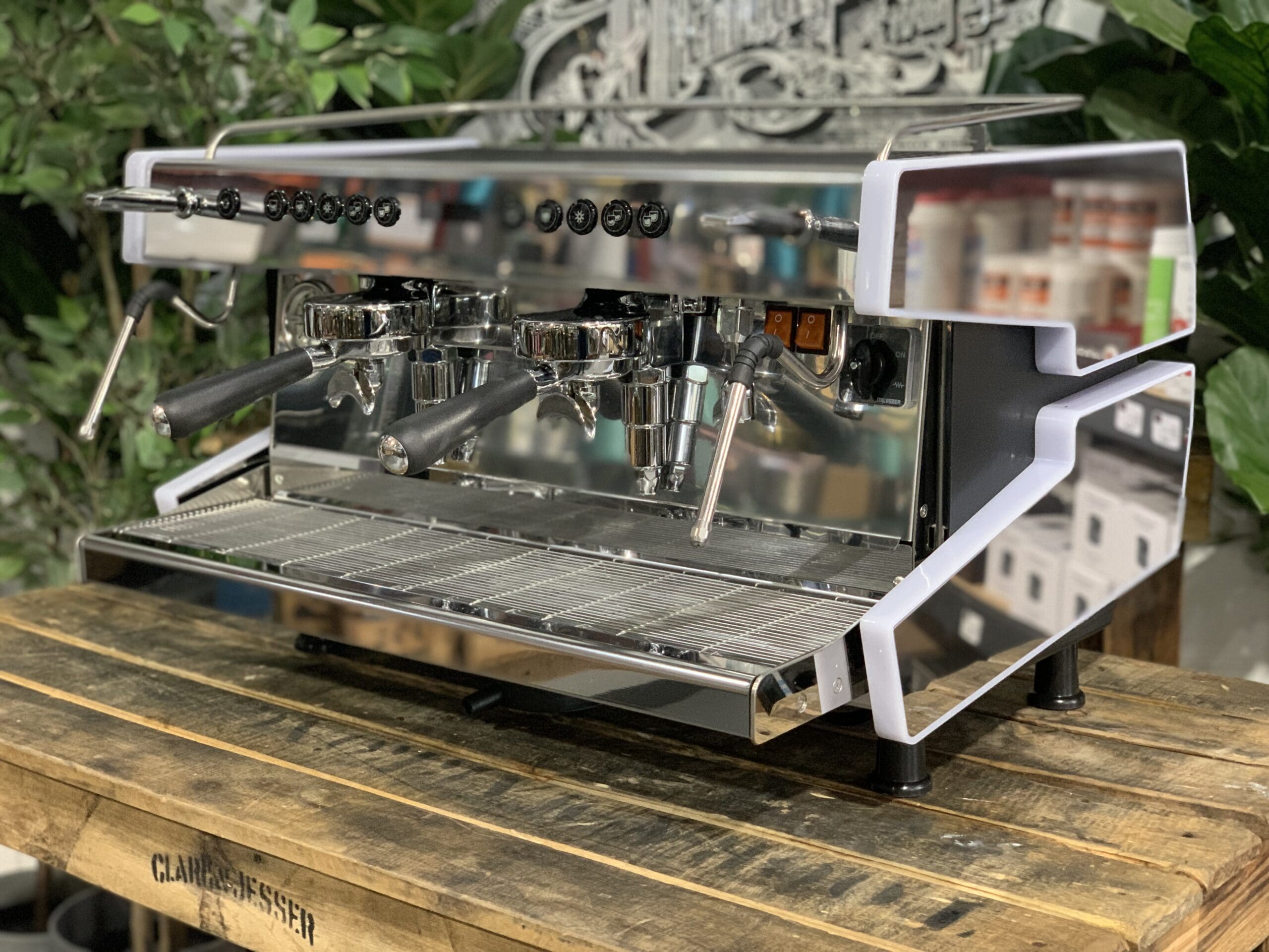 CIME CO-03 Neo E61 - 2 Group Commercial Espresso Machine - White
