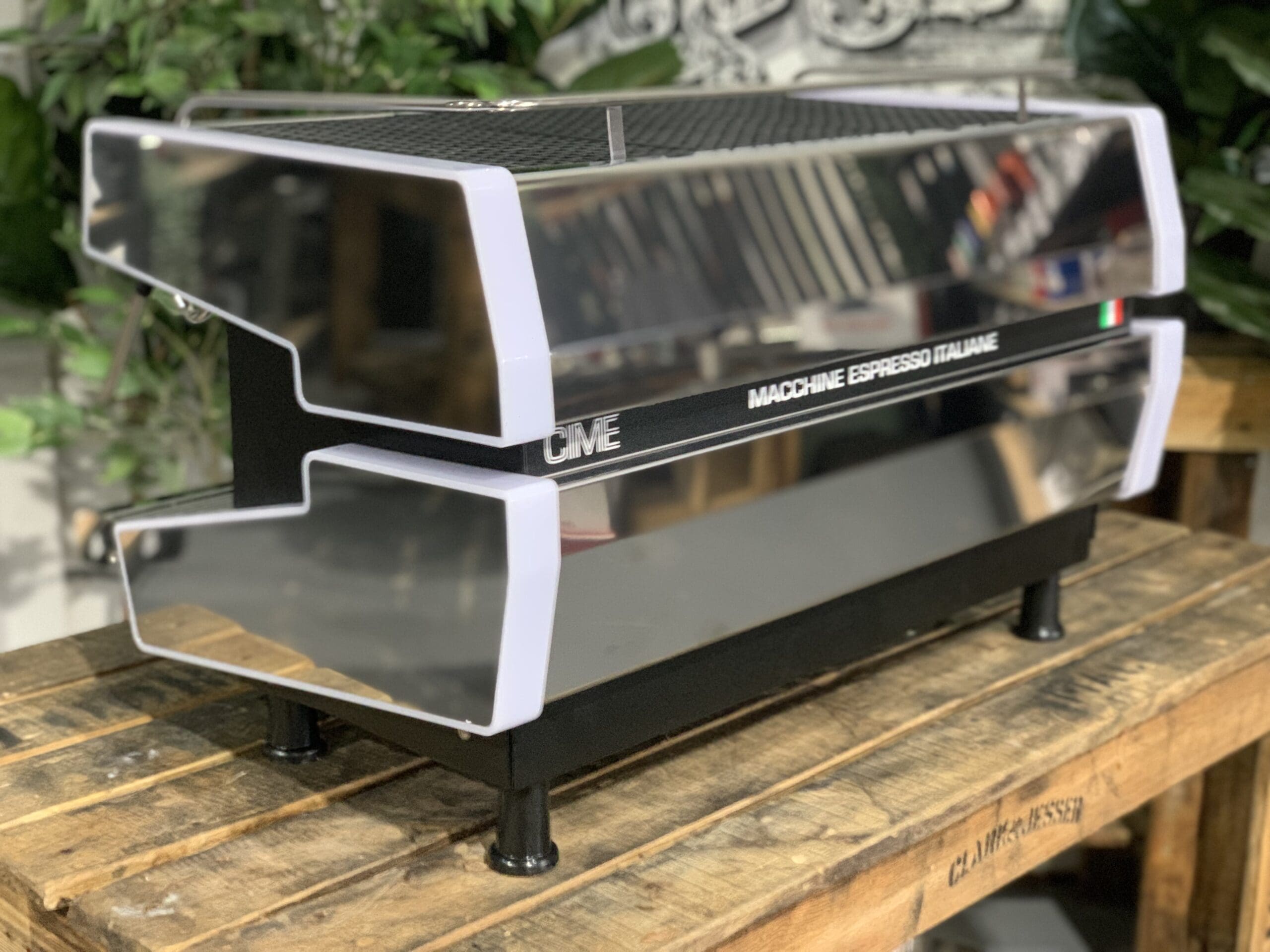 CIME CO-03 Neo E61 - 2 Group Commercial Espresso Machine - White