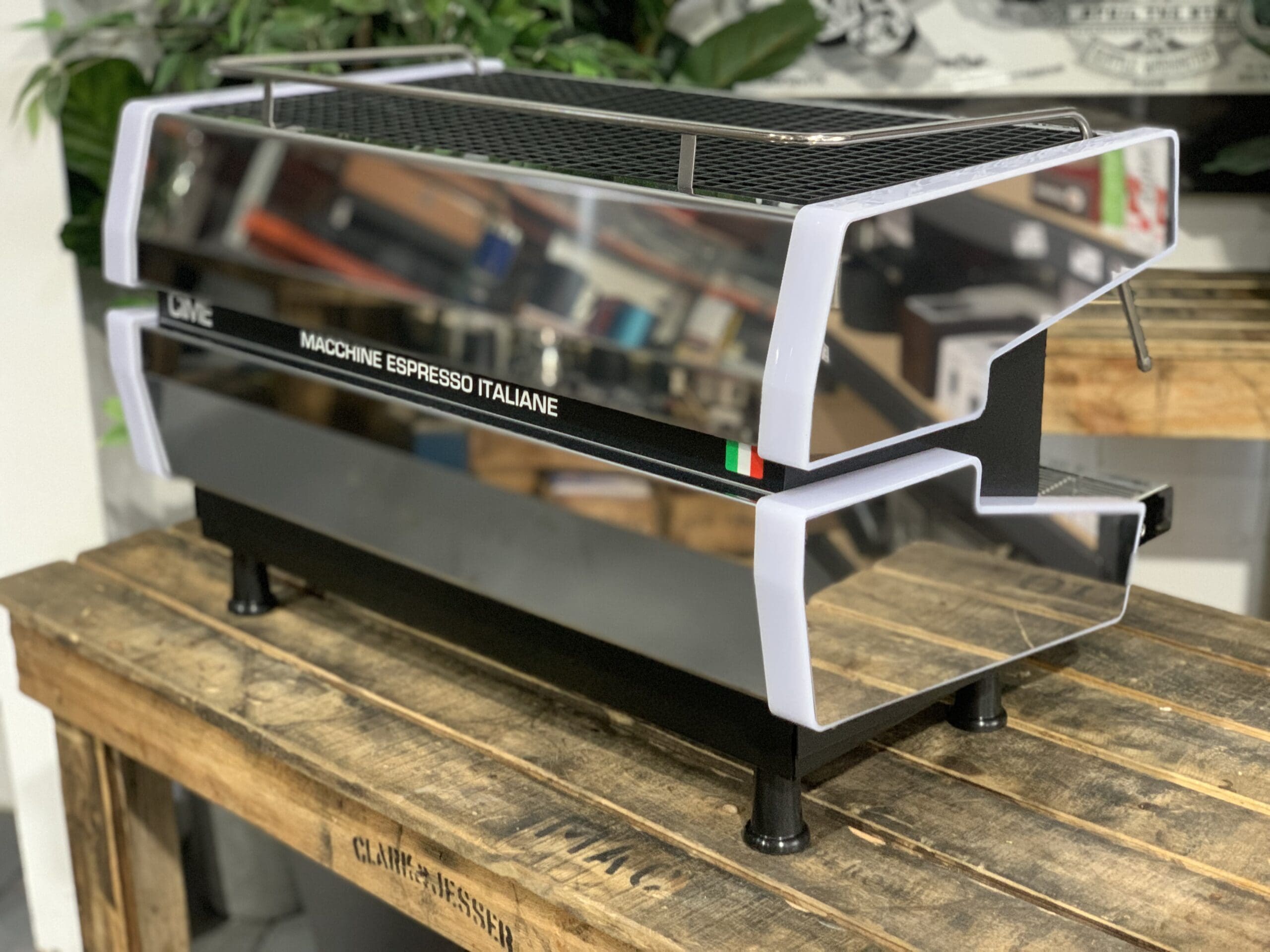CIME CO-03 Neo E61 - 2 Group Commercial Espresso Machine - White