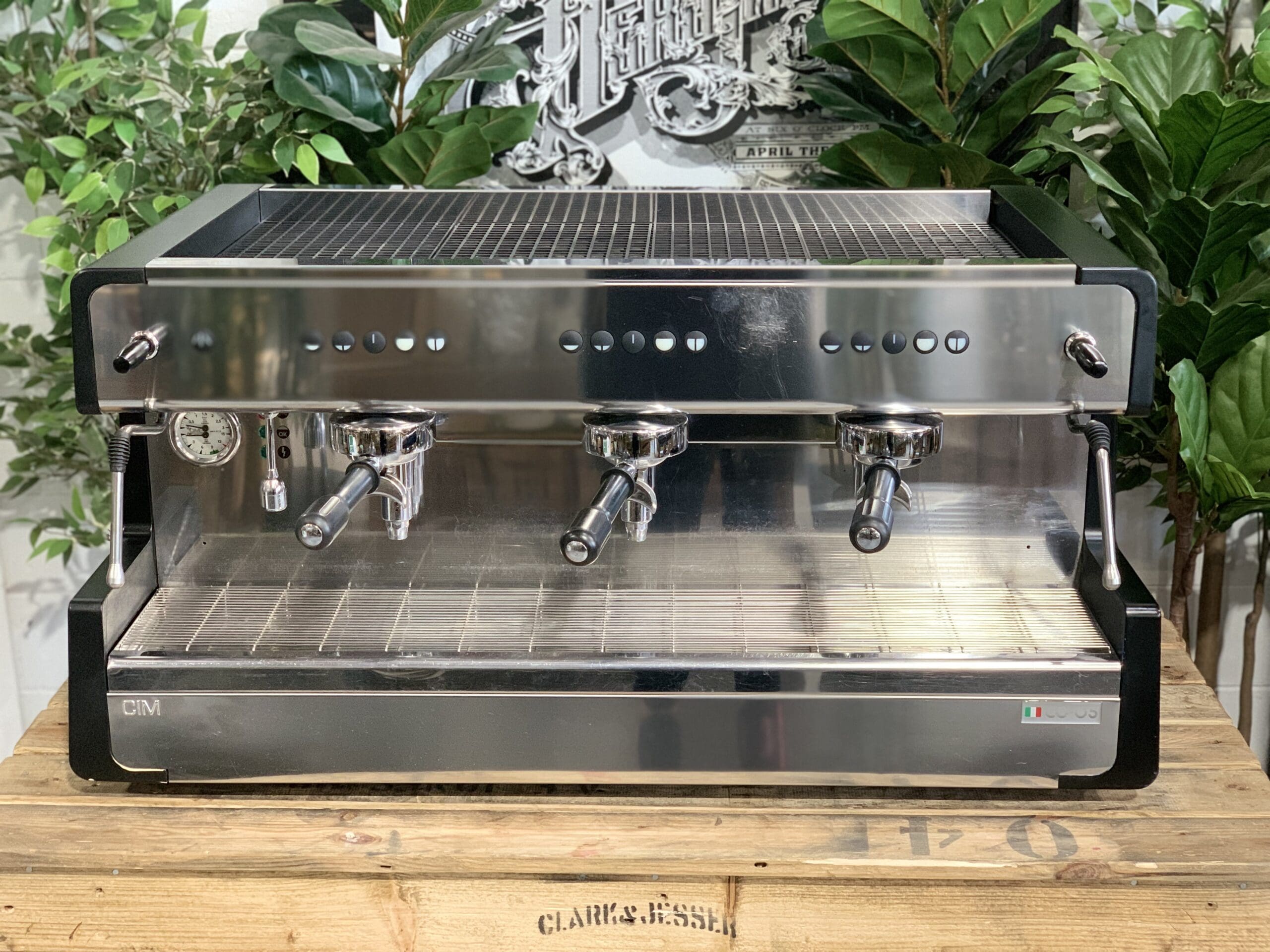 CIME CO-05 - 3 Group Commercial Espresso Machine - Black
