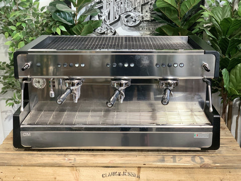 CIME CO-05 - 3 Group Commercial Espresso Machine - Black