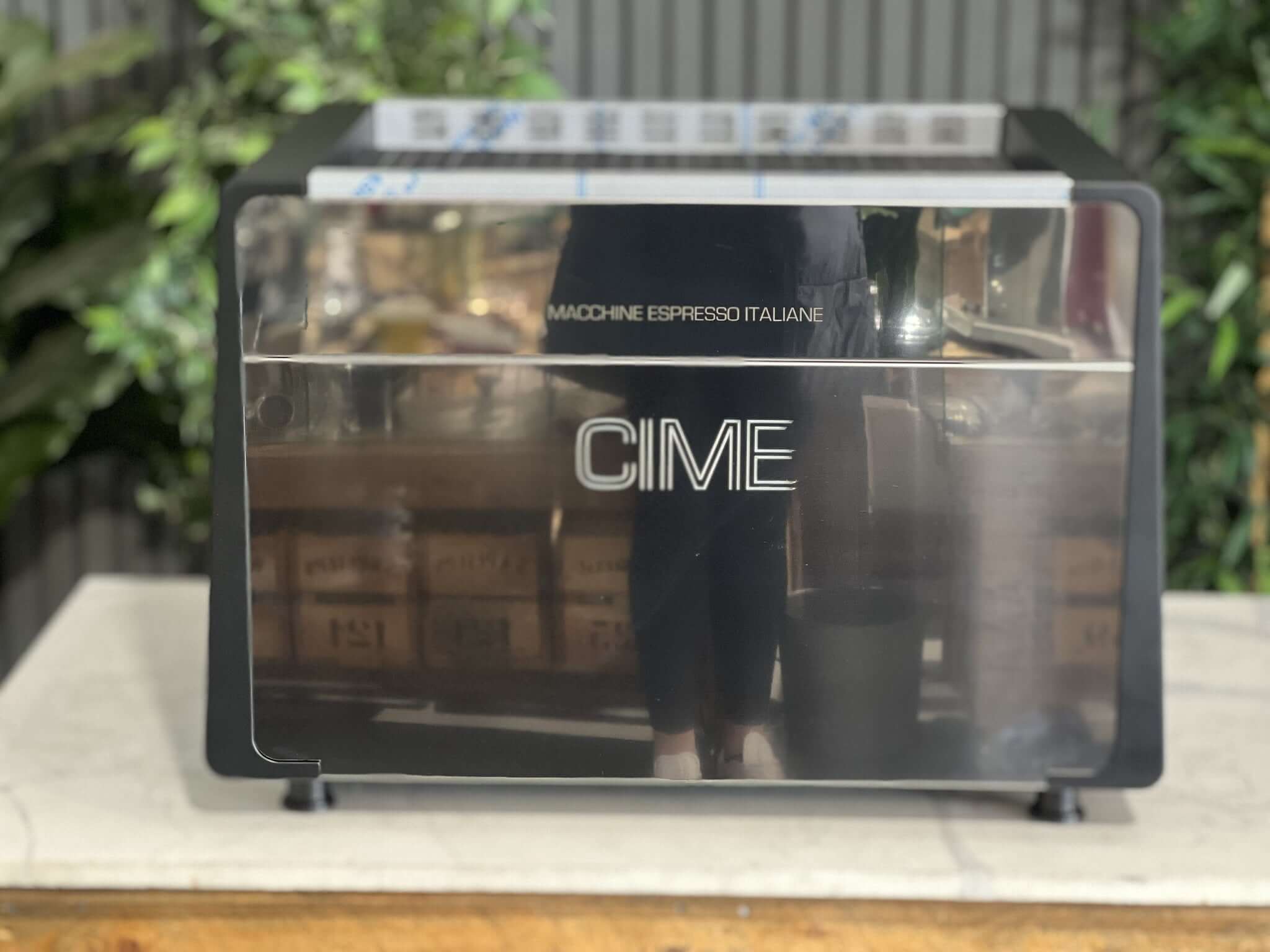 Cime Co-05 Multi Boiler Pid Brand Black - 2 Group Commercial Espresso Machine - Stainless