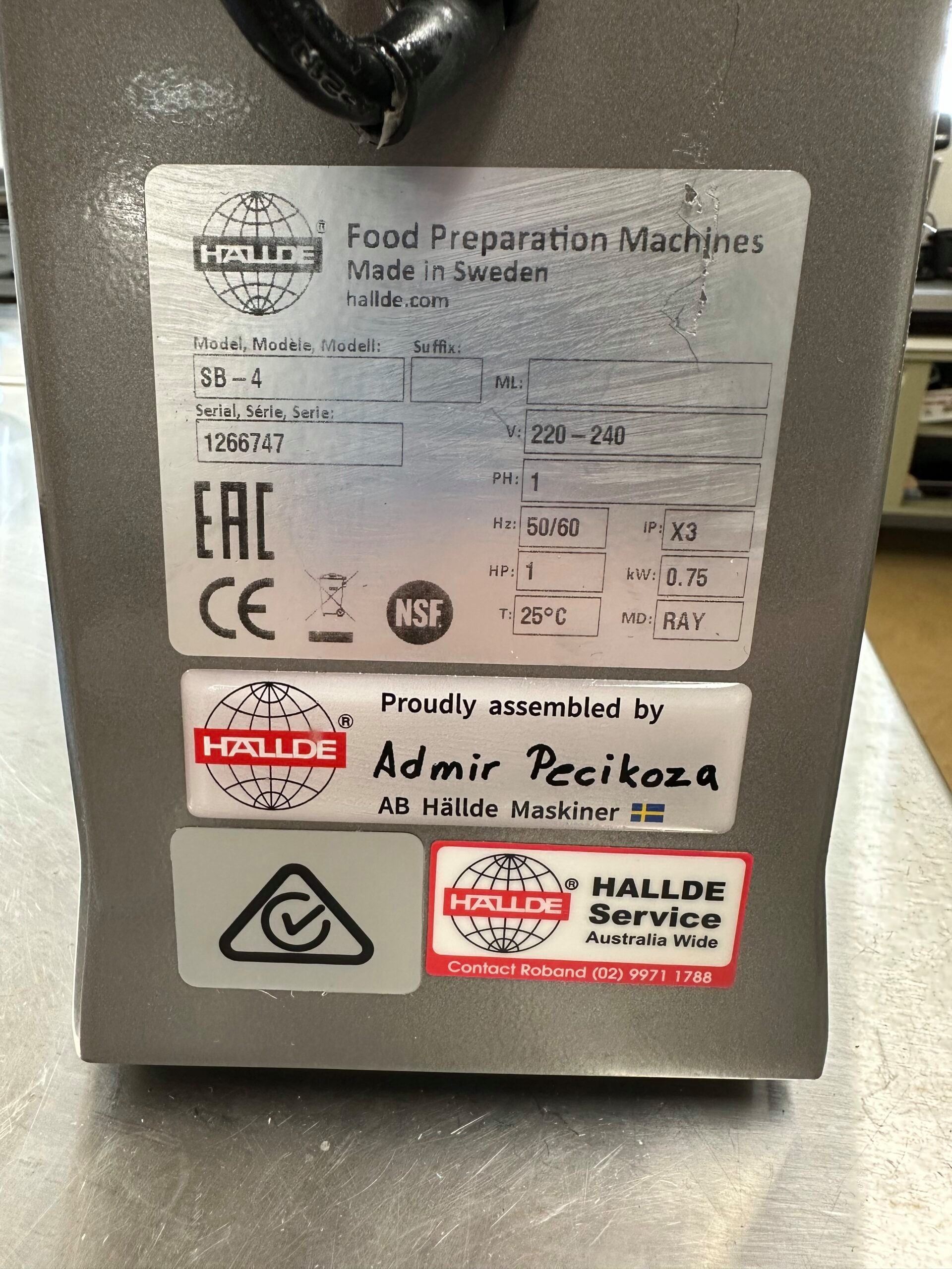 Hallde SB-4 Blender (CL-SB-4-1266747)