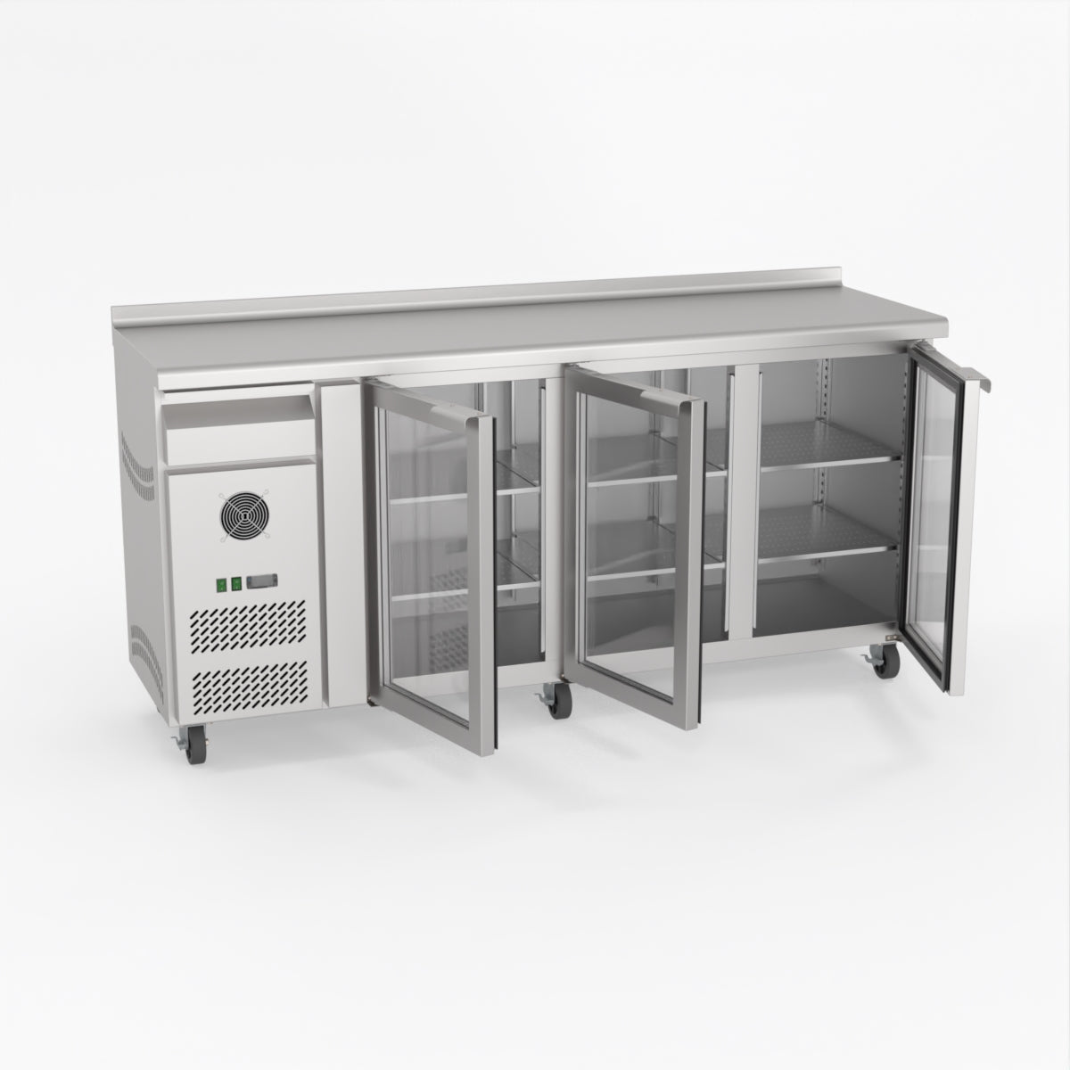 Thermaster Tropicalised Three Door Bar Fridge CM20G